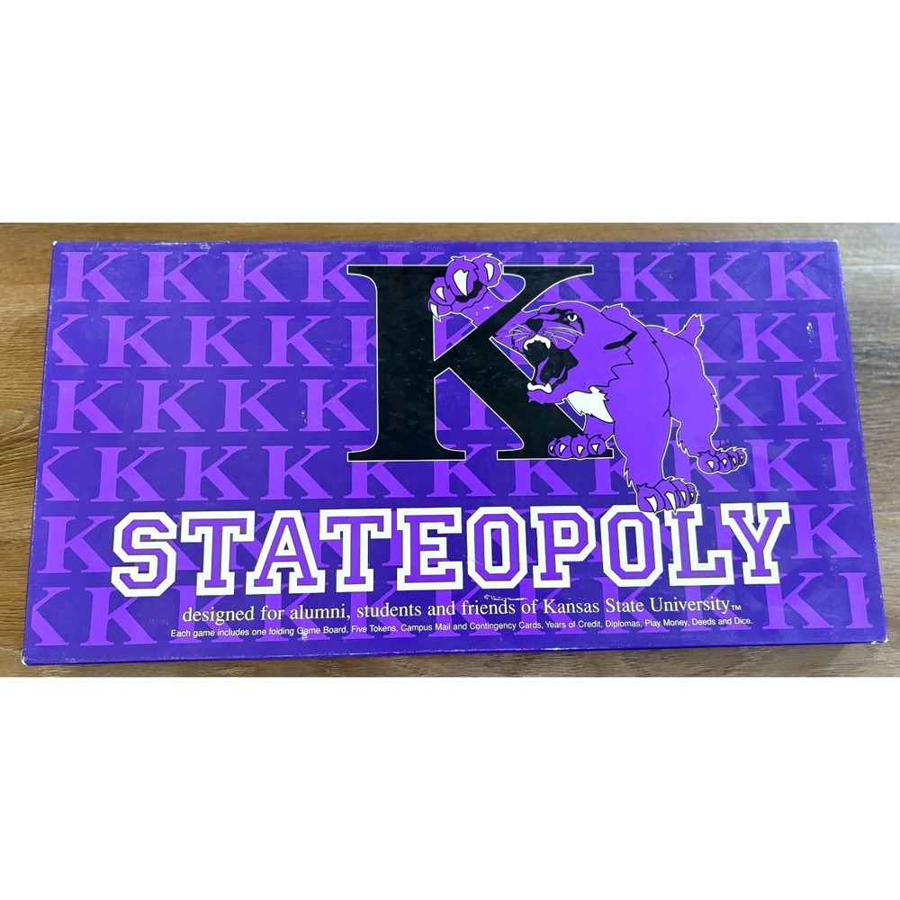 K-State-Opoly Monopoly‎  alumni, students, or friends of Kansas State - COMPLETE